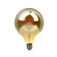 Ampoule Edison E27 G125 AC LED, lumières de bougie, entrepôt, décorative, double bonheur, lampe à mots, gradation, commande tactile, rechargeable