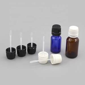 Bouchon à vis en plastique inviolable <span class=keywords><strong>de</strong></span> 18 mm pour flacon d'huile essentielle, avec spatule plate à rayures noires <span class=keywords><strong>de</strong></span> différentes longueurs - Product Image 4