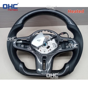 Volante Deportivo M de Fibra de Carbono con Calefacción para BMW M550i 540i G30 G31 G32 G11 G16 G01 G02 G05 G06 G07 X5m M8 M5 con Piezas de Acabado - Product Image 2