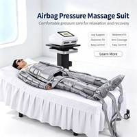 Combinaison de massage par compression à 24 chambres d'air OEM pour la circulation sanguine, la récupération sportive, le drainage lymphatique et la détoxification