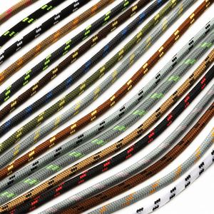 Custom High Quality Arch Support Orthotic Elastic Polyester Shoelaces 4mm Width 0.8-1.8m Length for Outdoor Work <b>Boots</b> - Product Image 2