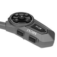 Intercom Bluetooth pour moto haute performance, étanche IP67, avec réduction active du bruit