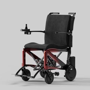 Ultra-lightweight 11KG Travel Lithium Battery All Terrain Wheel <b>Chair</b> Suitcase Carbon Fiber Electric Wheelchair For <b>Elder</b> - Product Image 3