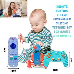 Sucette-jouet personnalisée unisexe en silicone sans BPA pour bébé, anneau de dentition à mâcher, jouet de qualité alimentaire pour enfants, cadeau souple unisexe pour nourrissons - Product Image 4