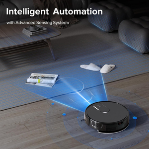 Robot aspirateur gyroscope avec fonction 2 en 1 : aspiration à sec et lavage humide pour le nettoyage des sols - Product Image 4