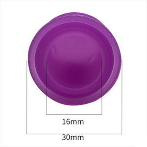 กระปุกซิลิโคนสำหรับนวดเด็กทารกและเด็กเล็ก อุปกรณ์ขูดผิวแบบใช้มือ ชุดสีสันสดใส ขนาด 1 2 3 4 - Product Image 2