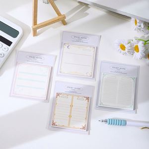 HengXin Plan Sticky Note Cute School Supplies Good Quality Stationery Memo <b>Paper</b> <b>Pad</b> with Sticky - Product Image 2