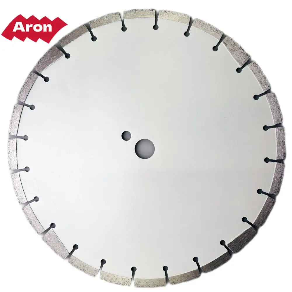 Aron-Disque de coupe circulaire soudé au laser, lame de scie diamantée, pour granit, marbre, 350mm, 14 pouces