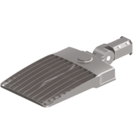 300W a mené le poteau d'éclairage public en aluminium tout en un 150w a mené des réverbères IP65 imperméabilisent 200w a mené des réverbères