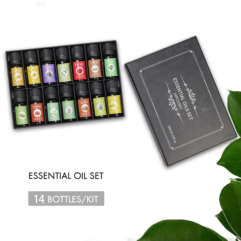 Aromatherapy Essential Oils Plant Floral Essencial Oil Set Bathing Massage Aroma Diffuser Huile Essentielle Wholesale Natural
