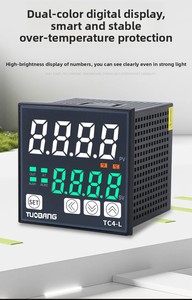 Regolatore di Temperatura Digitale TC4M PID con Doppio Display, Uscita Relè/SSR <span class=keywords><strong>per</strong></span> <span class=keywords><strong>Riscaldamento</strong></span> e Raffreddamento - Product Image 5