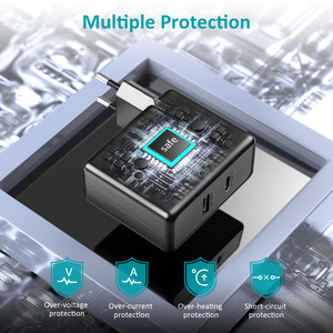 Cargador de Pared GaN de Carga Rápida USB-C Tipo-C 65W PPS con Protección PD SCP OTP para Laptop XR iPad Macbook UAV - Product Image 4