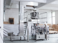 Machine d'emballage automatique de sacs préfabriqués de poitrine de poulet congelée