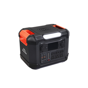Station d'alimentation portable multifonction 1200W IP65 avec batterie, prises solaires USB pliables, communication CAN 48V - Product Image 2