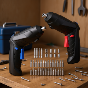 Destornillador Eléctrico con Mango Giratorio y 47 Cabezales - Product Image 2