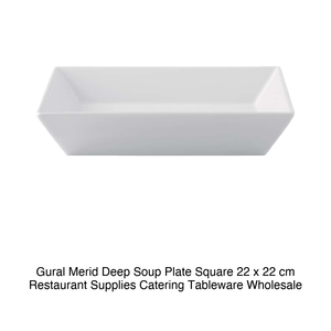 Plato Hondo Merid Square 22 × 22 cm Gural -6- Mer30Ck00 - Product Image 2