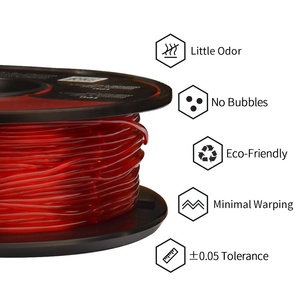 Sunlu — <span class=keywords><strong>filament</strong></span> <span class=keywords><strong>rouge</strong></span> tpu pour imprimante 3d, consommable d'imprimante en tpu, multicolore, 1.75mm de diamètre, poids bobine 1 kg - Product Image 2