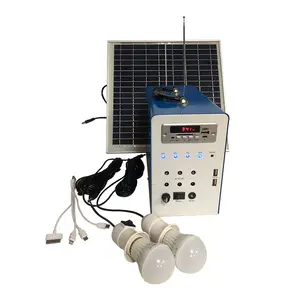 Kits solaires RV d'usine en Chine Produit d'énergie solaire Mini kit d'éclairage solaire Prix