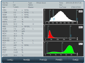 Rayto RT-7600 화학 분석기 완전 자동 3 부분 혈액학 분석기-고급 혈액 세포 카운터 - Product Image 4