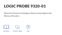 Genuine Brand New Import Logic Probe 9320-01: Accurate Data, Safe and Trustworthy to Use.