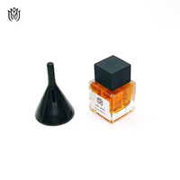Testeur de parfum et d'huiles essentielles en céramique blanche et noire en forme de cloche, flacon entonnoir pour affichage olfactif
