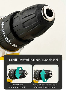 Xuyên biên giới mới khoan điện Lithium điện tuốc nơ vít đa chức năng dewei tay khoan điện nhà điện công cụ thiết lập - Product Image 6