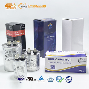 CBB65 50/60Hz 25 85 21 with <strong>SH</strong> Protection AC Motor Run Metallized Thin Film <strong>Capacitors</strong> for Air Conditioner - Product Image 3