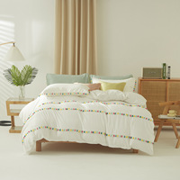 Parures de lit de luxe pour hôtels, 100 % polyester, durables, modernes, de qualité supérieure, pour la maison