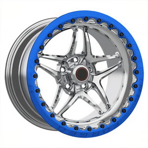Ruedas <span class=keywords><strong>Drag</strong></span> <span class=keywords><strong>Race</strong></span> personalizadas 5X112 5X120 5X114.3 5x115 5x127 ruedas Beadlock forjadas para Chevrolet Corvette C6 American Muscle Cars - Product Image 2