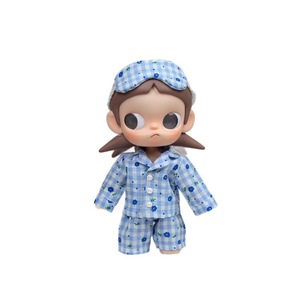 Zsiga – ensemble de vêtements pour poupées, pyjama à motif à carreaux bleus pour poupées de 8/10 pouces, taille pour garçons et jeunes, GZ601071 - Product Image 5