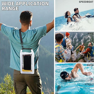 Vente en gros Petits sacs d'extérieur 2 L Sacs étanches Qualité PVC TPU Sac étanche pour téléphone avec bandoulière - Product Image 6