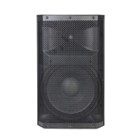 RQSONIC CAC15D3 Enceinte active professionnelle de 15 pouces en plastique pour DJ, équipement de scène à domicile, moniteur audio