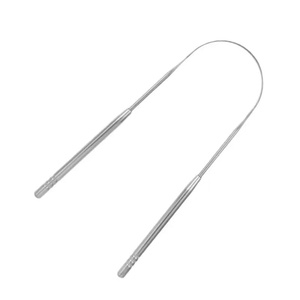 Limpiador y Raspador de lengua de acero inoxidable Joycare de grado quirúrgico 100% 304 portátil para uso doméstico efectivo - Product Image 4