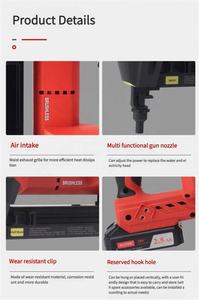 Mini pistolet à clouer <span class=keywords><strong>sans</strong></span> <span class=keywords><strong>fil</strong></span> silencieux avec silencieux pour travail <span class=keywords><strong>de</strong></span> précision pistolet à clous silencieux outil <span class=keywords><strong>de</strong></span> travail du bois <span class=keywords><strong>sans</strong></span> <span class=keywords><strong>fil</strong></span> - Product Image 6