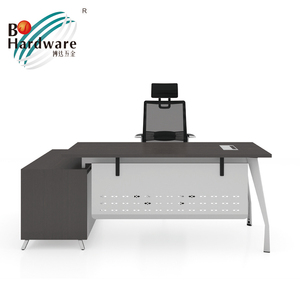 Quảng Châu Boda L-Hình Dạng Hiện Đại Nội Thất Văn Phòng Máy Tính Điều Hành Laminate Văn Phòng Bằng Gỗ Bàn - Product Image 5