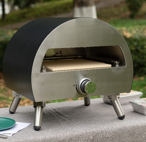 Minihorno eléctrico de Pizza para exteriores, <span class=keywords><strong>horno</strong></span> comercial de sobremesa a Gas con <span class=keywords><strong>piedra</strong></span> de pizza de 16 pulgadas - Product Image 6