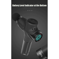 Pistola de Masaje Muscular Portátil de Tejido Profundo con Pantalla LCD, Motor sin Escobillas de 1600-2800 RPM para Recuperación de Dolores Musculares