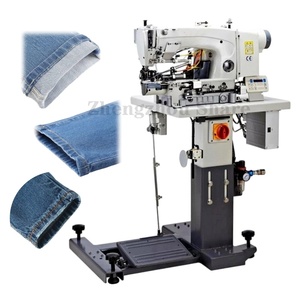 Machine à coudre industrielle à point noué à deux aiguilles pour ourlets - Product Image 1
