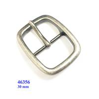 Boucle ardillon de forme carrée de matériel de boucle de ceinture anti-argent de mode