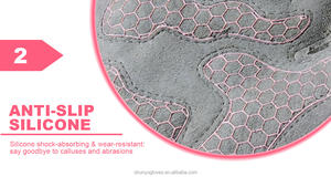 Guantes de <span class=keywords><strong>Gimnasio</strong></span> de Medio Dedo, Protector de Palma de Mano para Mujeres y Hombres con Soporte para Muñeca, para <span class=keywords><strong>Crossfit</strong></span>, Entrenamiento, Levantamiento de Pesas - Product Image 3