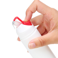 Nouvelle bouteille de crème blanche sans air 100g avec pompe pour dentifrice en plastique, Tube de dentifrice sous vide bon marché