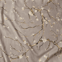 Tissu imprimé numérique 100% polyester à motifs fins pour rideaux, literie, coussins, textile de maison - Fournisseur en gros en rouleau