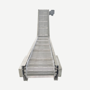 Deniz gıda üretim hattı için paslanmaz çelik gıda sınıfı zincir plaka konveyör - Product Image 1