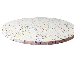 Planches à gâteaux rondes, tambours à gâteaux épais de 1/2 pouces, fournitures de décoration de gâteaux planche de masonite à gâteau blanche robuste pour gâteaux multicouches - Product Image 5