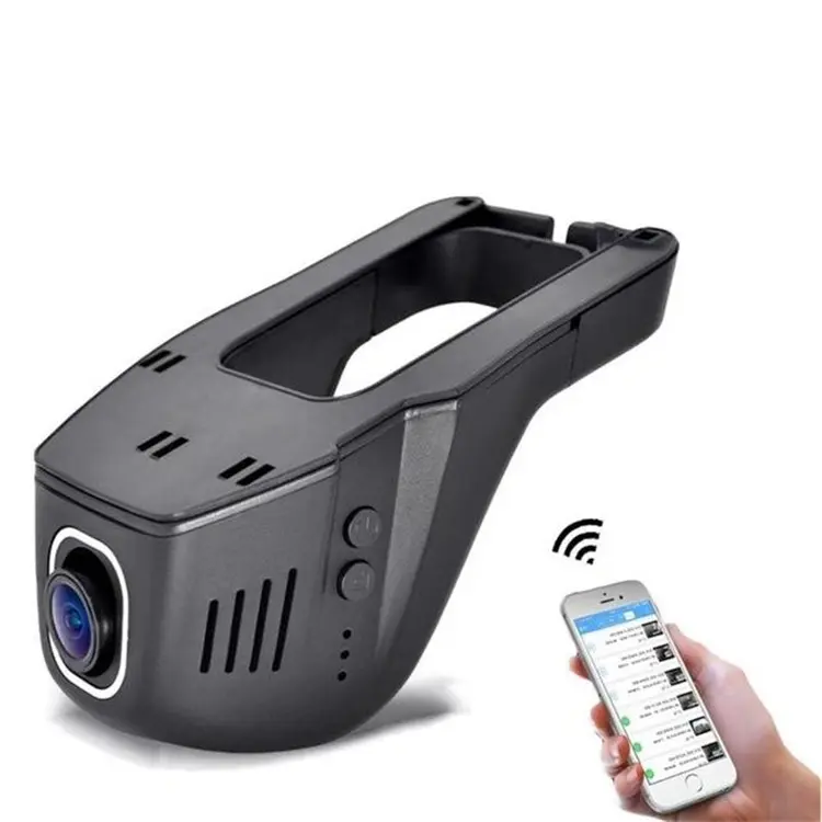 Hongrui промышленная оптовая продажа видеорегистратор с двойным Wi-Fi 1080p камерой автомобильный черный ящик