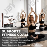 JBY Vente flash Café instantané en sachet Goût neutre Café minceur en boîte Café pour perdre du poids