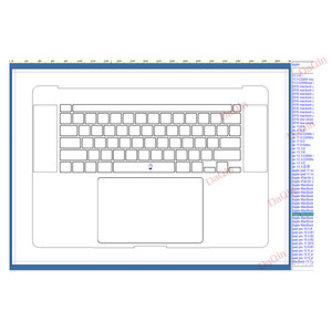 Daqin Máy Tính Xách Tay Body Cover Skin Sticker Màn Hình Và Body Máy Tính Xách Tay Da 3d Máy Tính Xách Tay Skins - Product Image 4