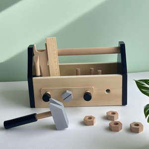 Jouet éducatif en bois écologique Whack-a-Mole pour enfants, unisexe - Product Image 4