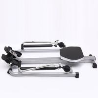 Rameur hydraulique d'exercice intérieur à usage domestique équipement de gymnastique fitness rameurs de musculation avec compteur numérique