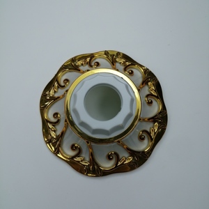 Giá Nhà Máy Bán Buôn Trung Quốc Giá Bạc Và Vàng CE/Vde/Rohs Phê Duyệt B22 Ổ Cắm Giữ Đèn Tường Bakelite - Product Image 5